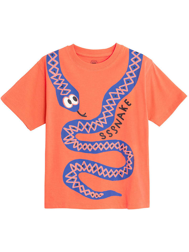 

Футболка COOL CLUB, оранжевый