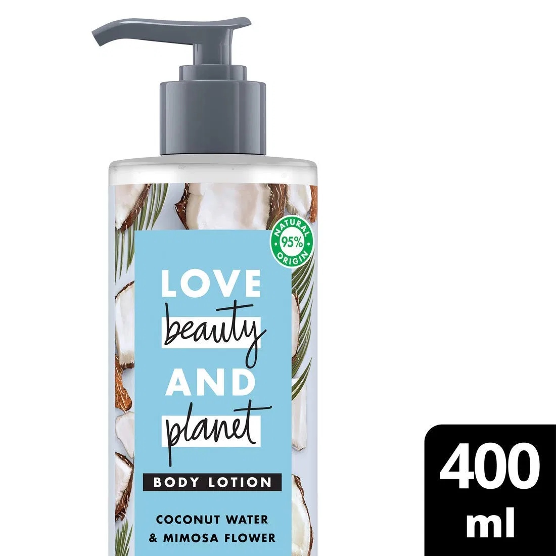 Веганское увлажняющее молочко для тела Love Beauty And Planet Sublime Hydration 400 мл Love Beauty And Planet — фото 2
