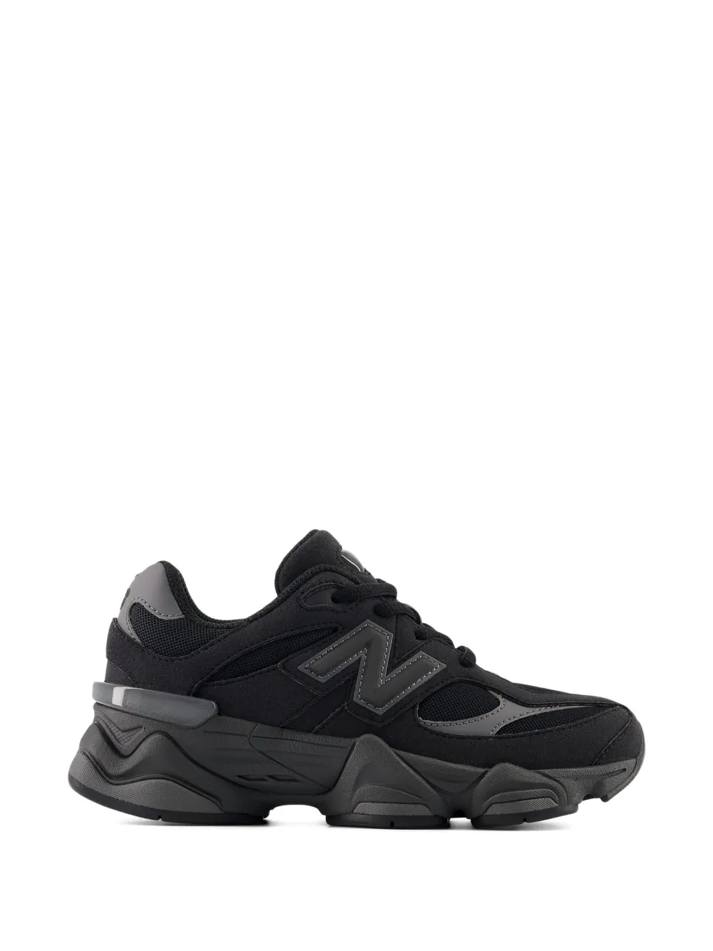 Кроссовки на шнуровке 9060 New Balance Kids, черный — фото 2