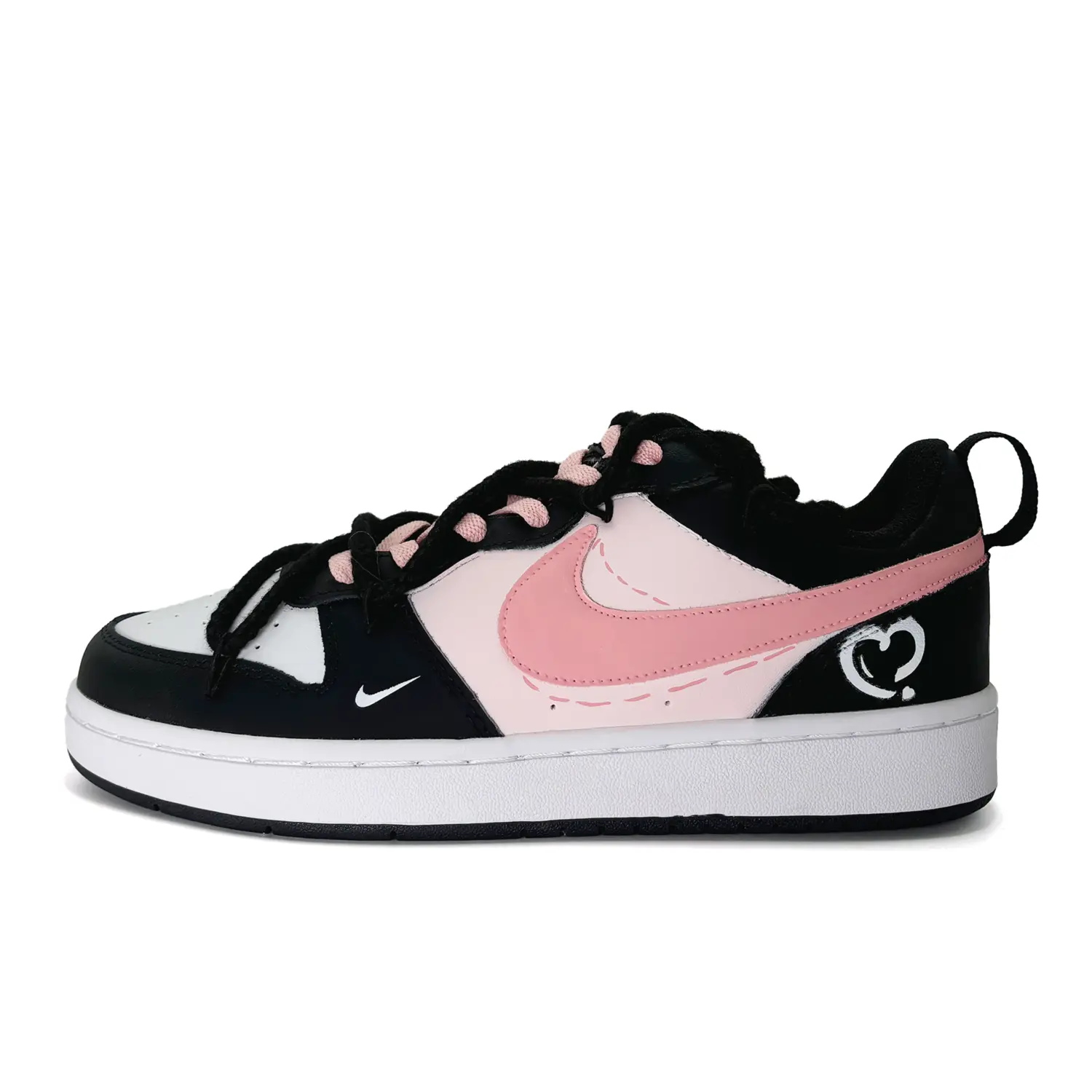 

Кроссовки Nike Court Borough 2 Kids' Skateboarding Shoes Grade School, розовый