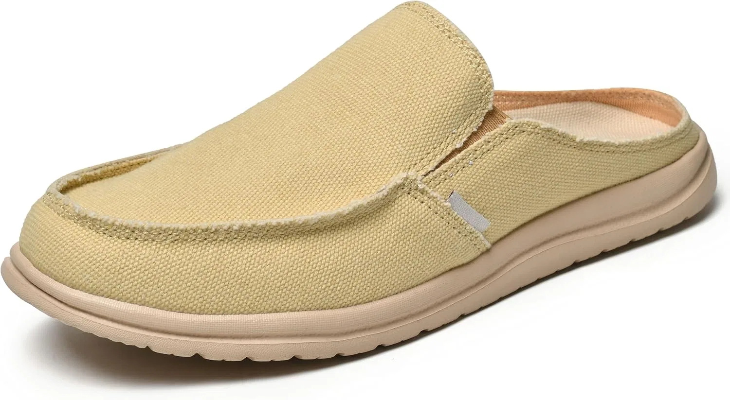 Мокасины из холста, легкие, Light Khaki NAIHC — фото 3
