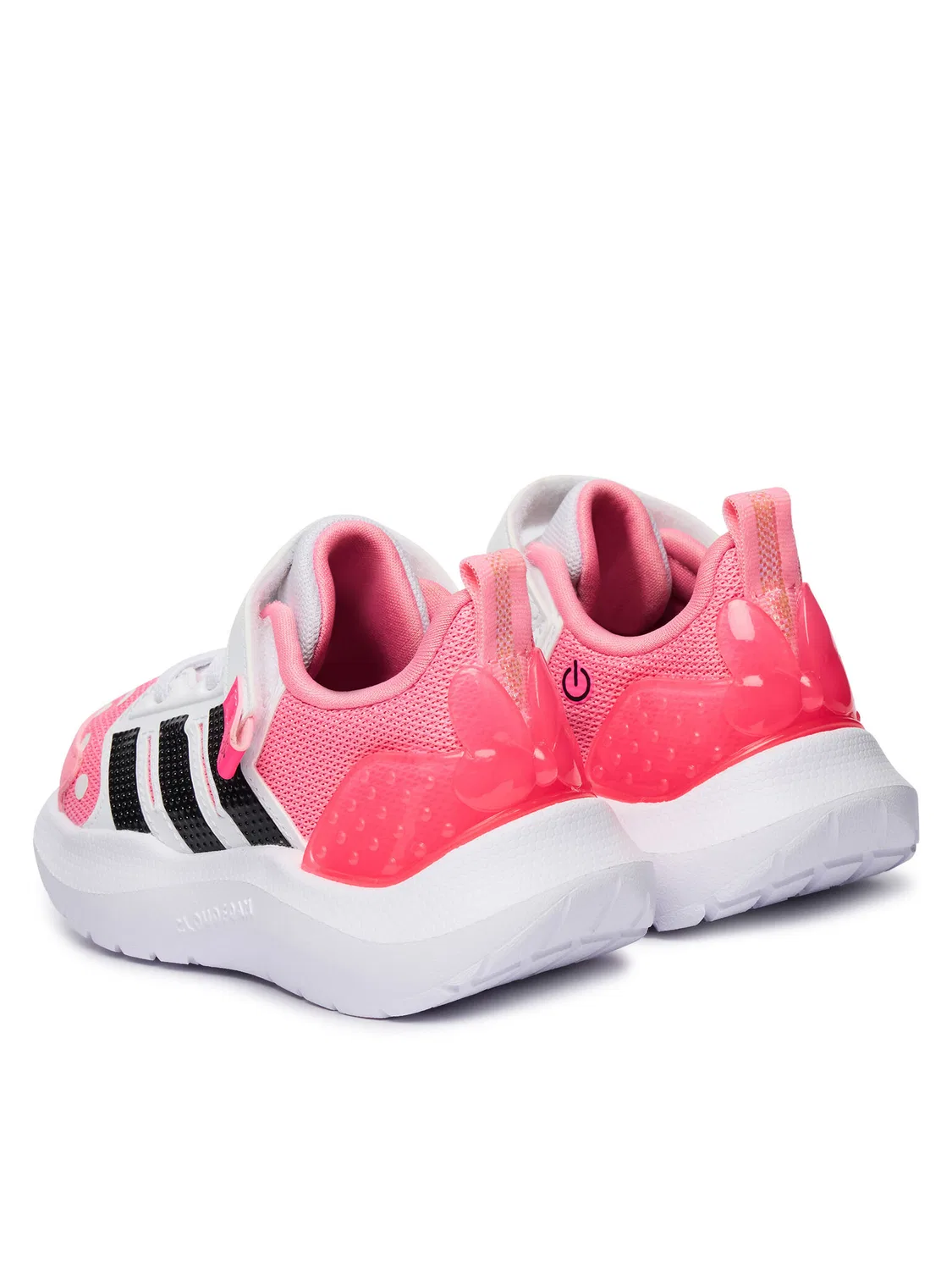 Кроссовки для девочки Disney Lightorama Minnie Mouse Adidas, розовый — фото 3