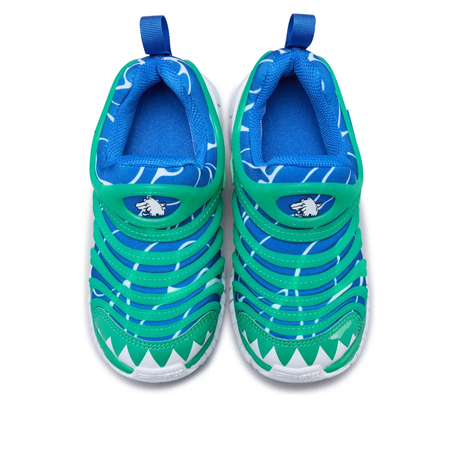Детские кроссовки для мальчиков с низким верхом Nike Dynamo Free, зеленый — фото 3