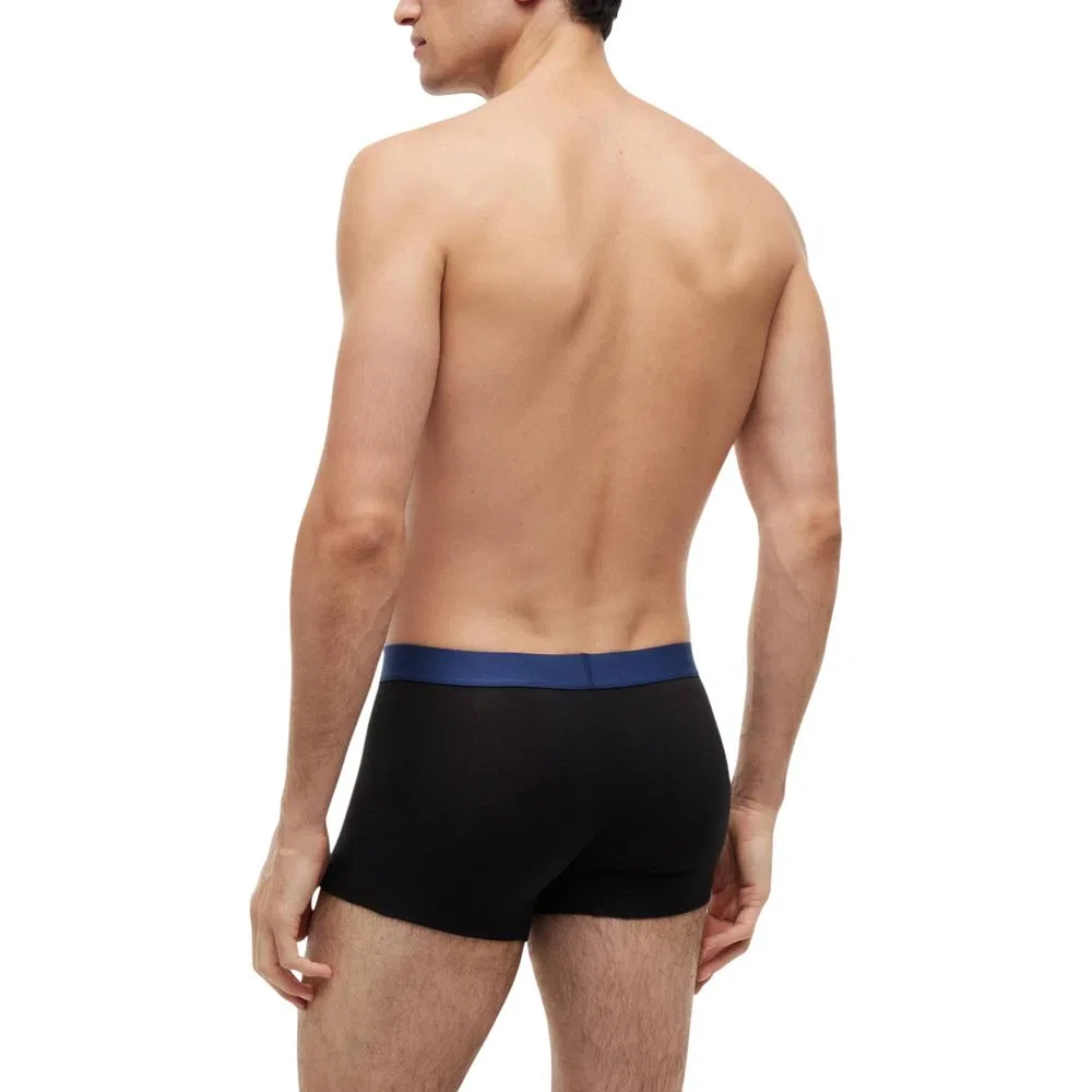Мужские трусы-боксеры из переработанного хлопка комплект из 3 штук Bicolor Recycled Cotton Boxers Tommy Hilfiger, Bicolor — фото 4