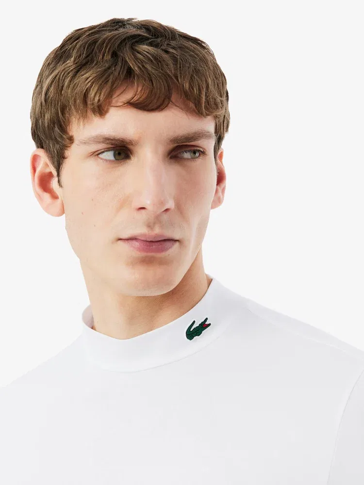 Футболка с длинным рукавом LACOSTE TH0127, White — фото 2