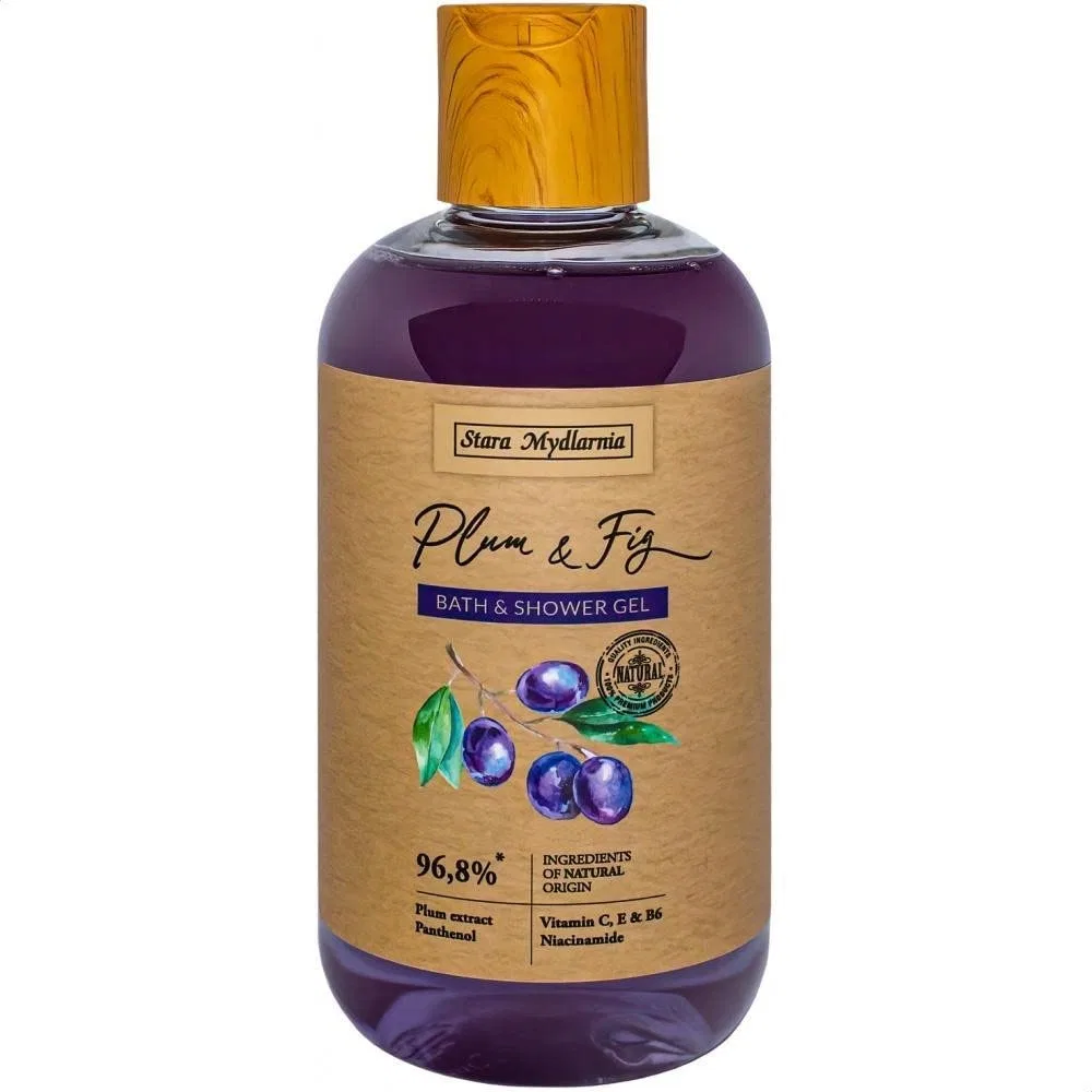 Гель для душа и ванны Plum and Fig, BRAVO ALFRED, 250 мл