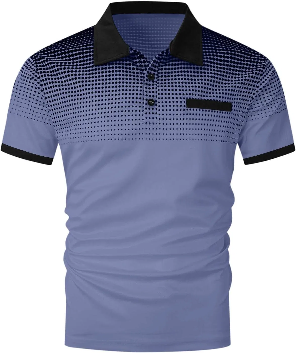 Мужская футболка с цветовыми блоками Slim Fit Athletic Tee, Navy — фото 4