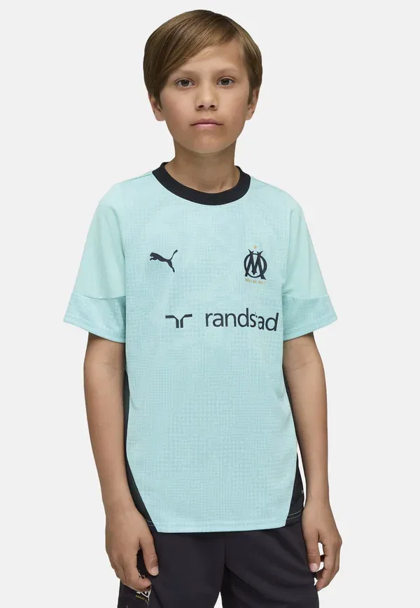 Футболка дышащая Olympique de marseille unisex - club wear Puma, Safe Lake New темно-синий