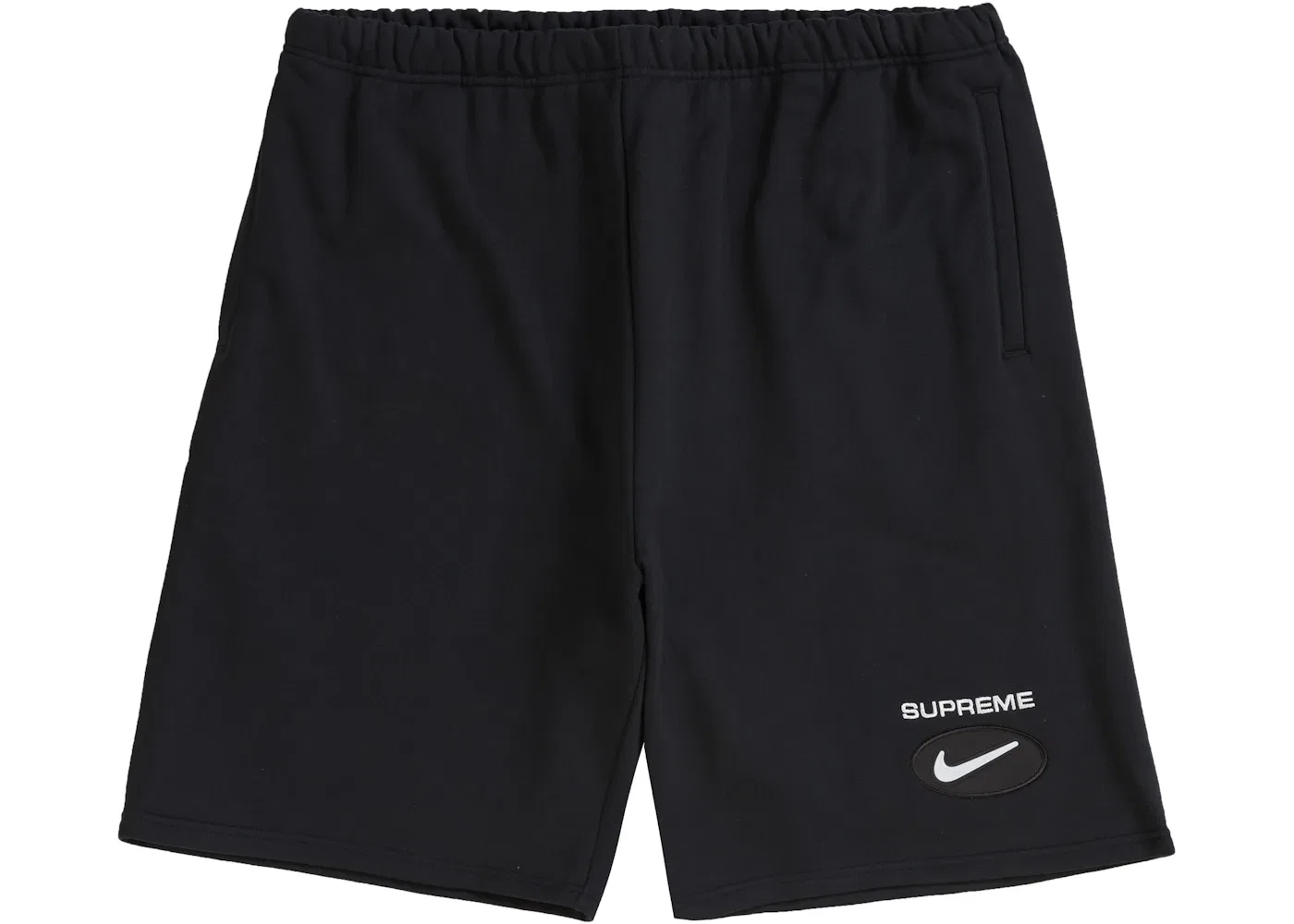 Мужские шорты из футера с принтом Sweatshort Supreme, Black