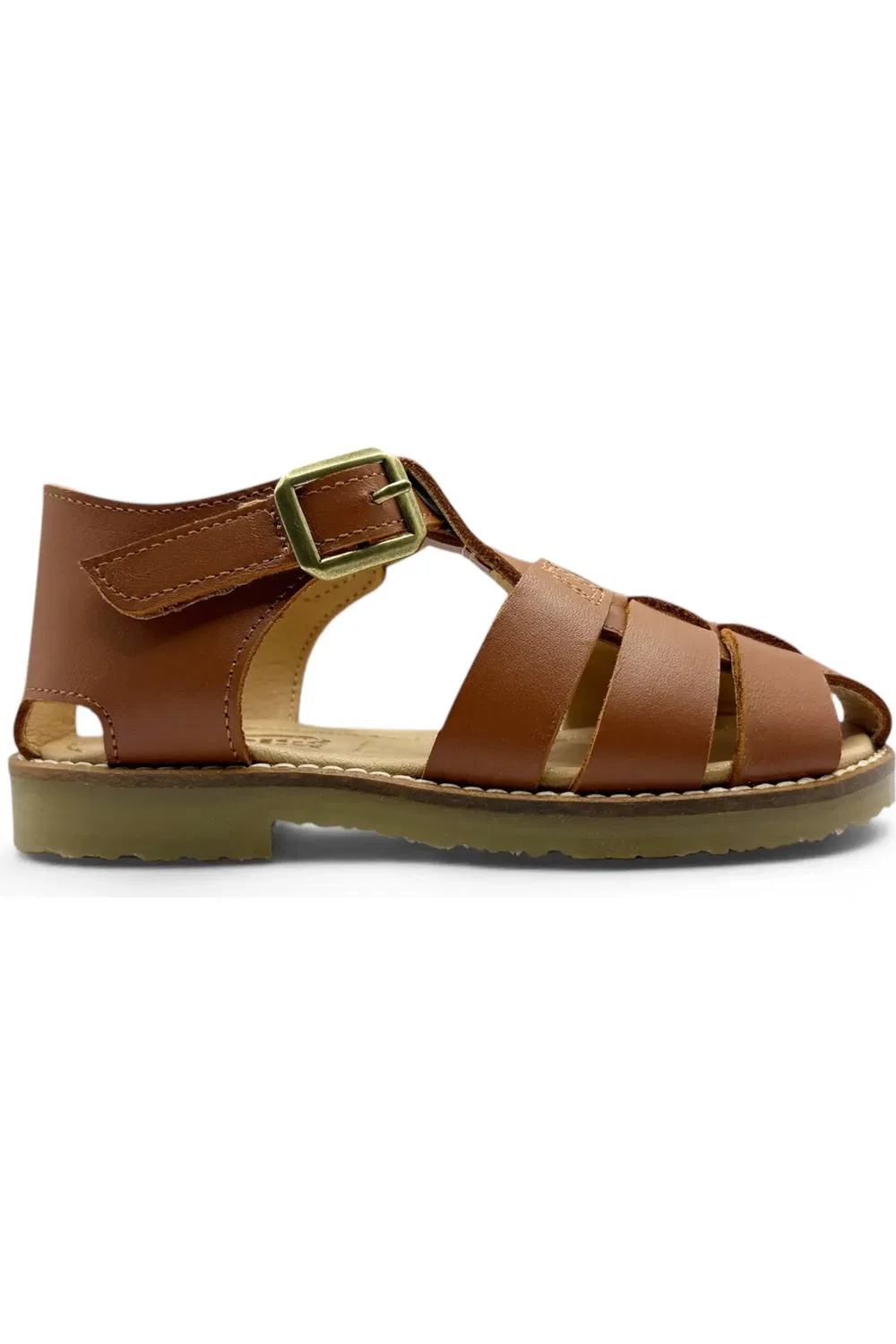 Сандалии детские классические Noah Young Soles, Chestnut Brown — фото 3
