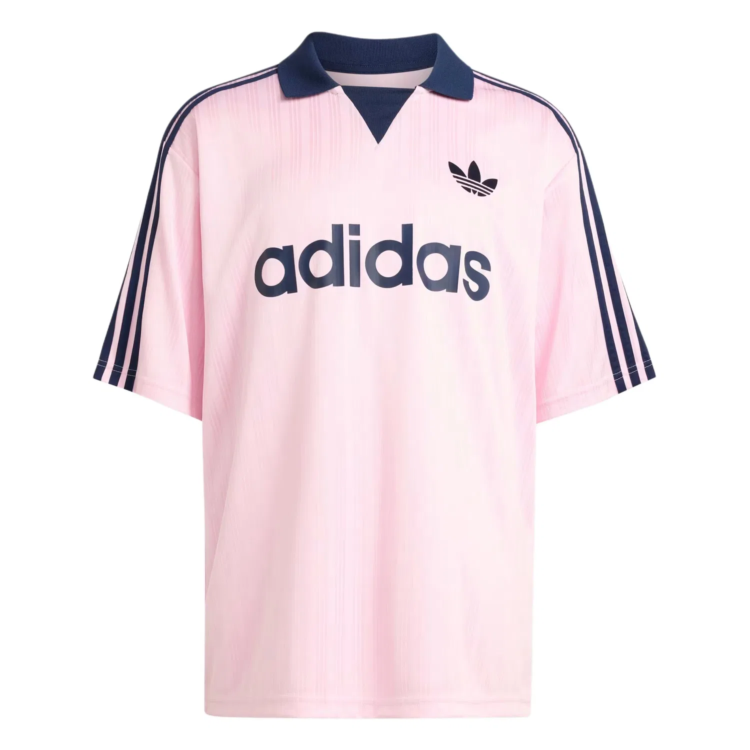 Футболка с отложным воротником Adidas Originals, Transparent Pink