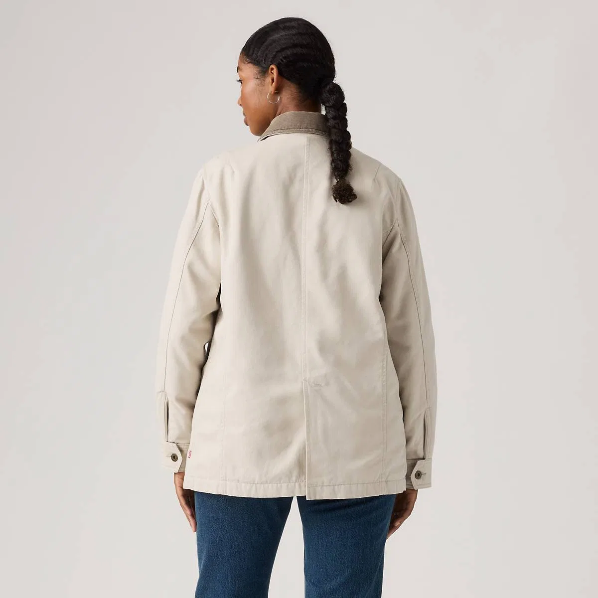 Куртка Bree для сарая Levi's, Oyster Gray - White — фото 4