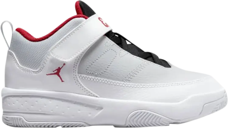 

Кроссовки Jordan Max Aura 3 PS White University Red, белый, Белый;серый, Кроссовки Jordan Max Aura 3 PS White University Red, белый