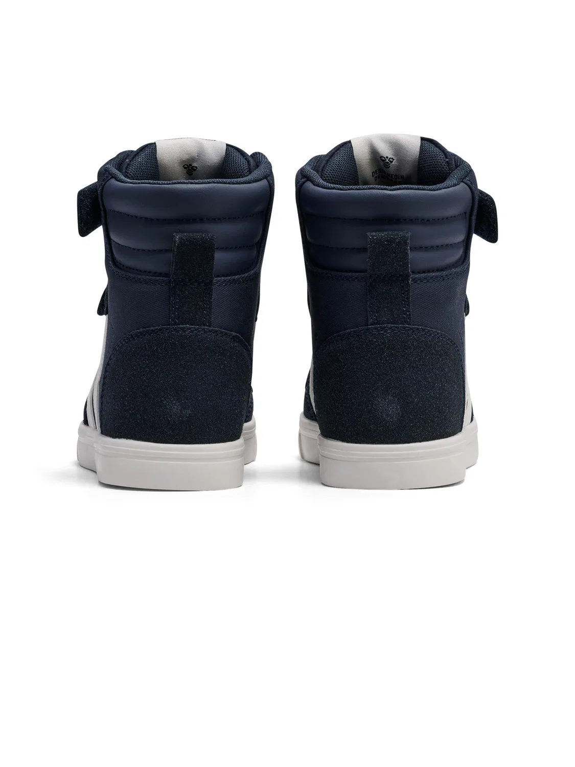 Детские кроссовки на липучках Slimmer Stadil Hummel, Dark Blue / Glacier Blue — фото 2