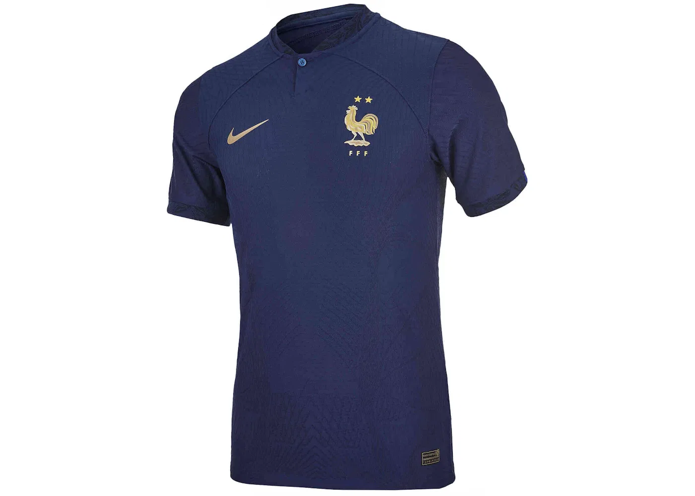 Мужская футбольная джерси ADV Nike, Midnight Navy Metallic Gold
