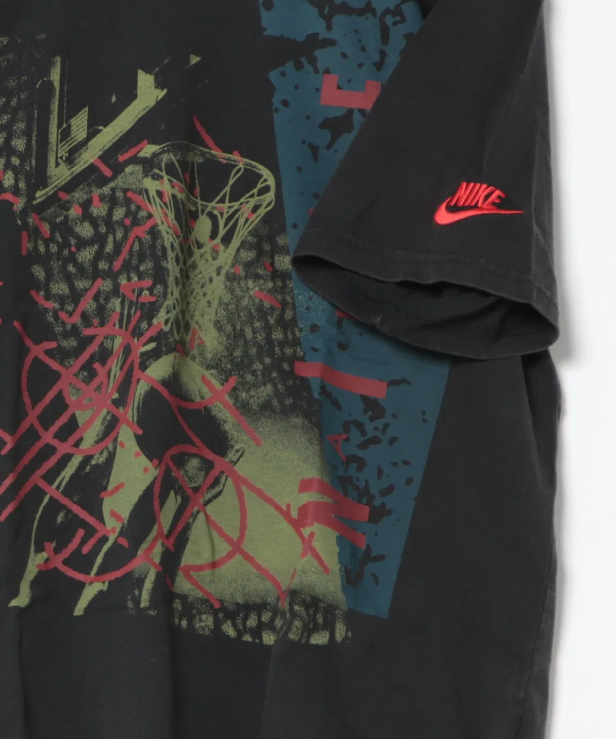 Мужская футболка хлопковая NIKE Summit VRXO, Черный — фото 3