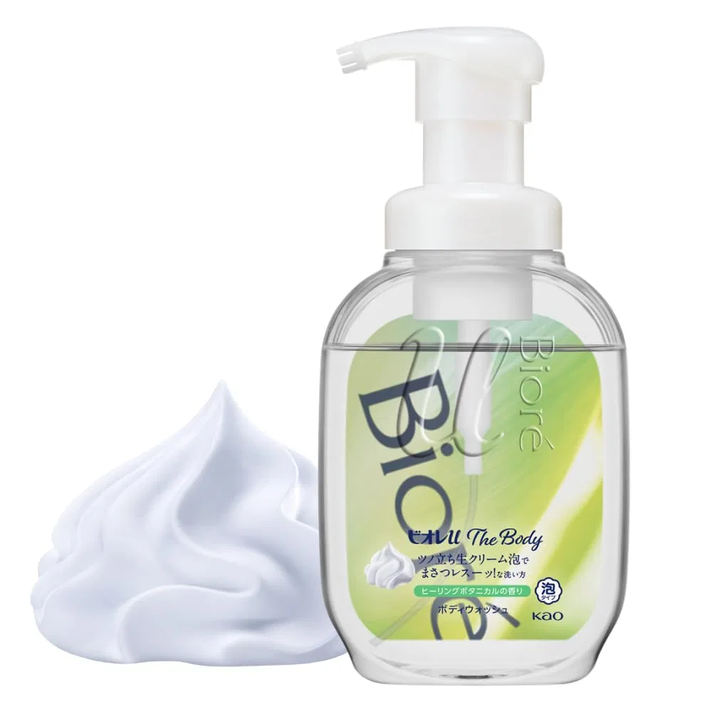 Пенка для душа Biore U Healing Botanical, 540 мл