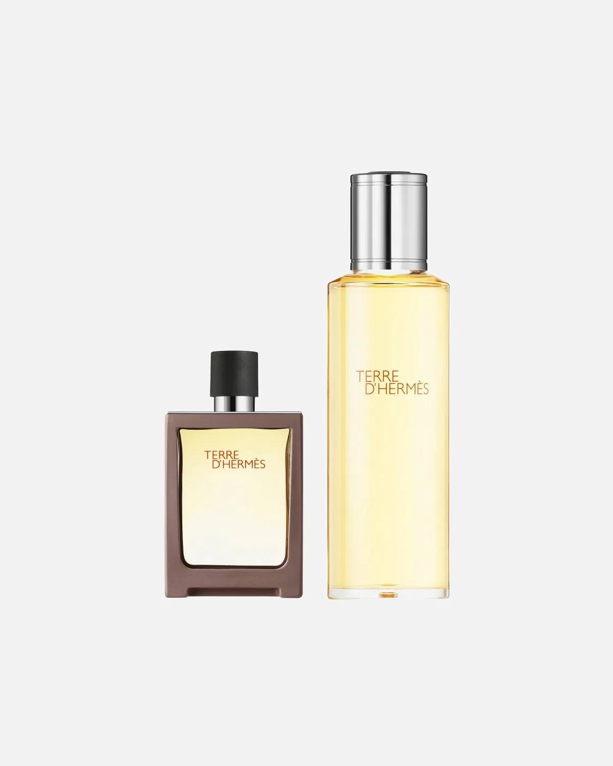 Набор ароматов terre d'hermès, туалетная вода, многоразовый спрей + флакон для наполнения, 125 Ml
