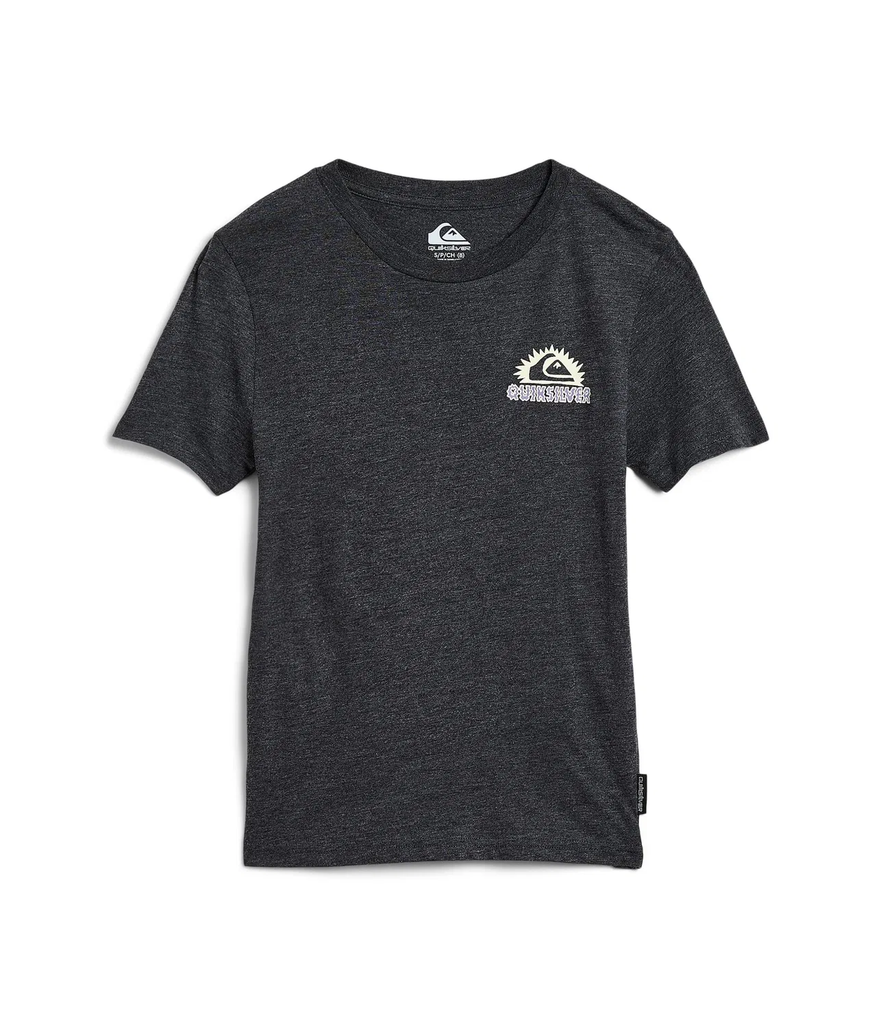 Футболка с коротким рукавом «Волшебник» (для детей постарше) Quiksilver Kids, Black Heather