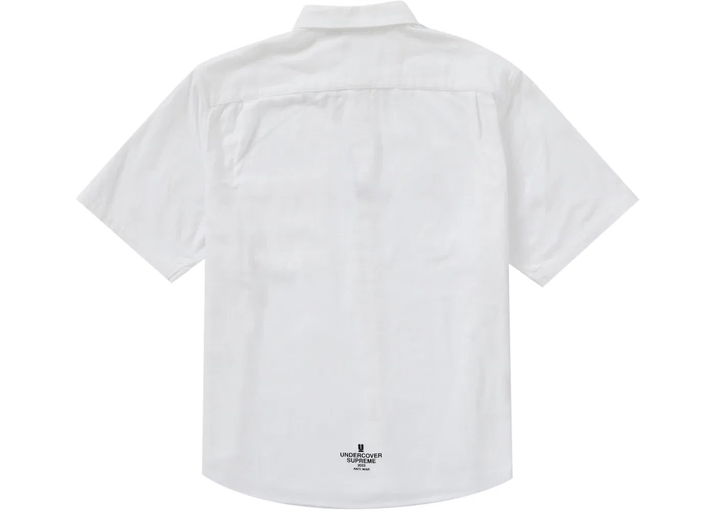 Мужская фланелевая рубашка с длинным рукавом Supreme UNDERCOVER S/S Flannel Shirt, White — фото 2