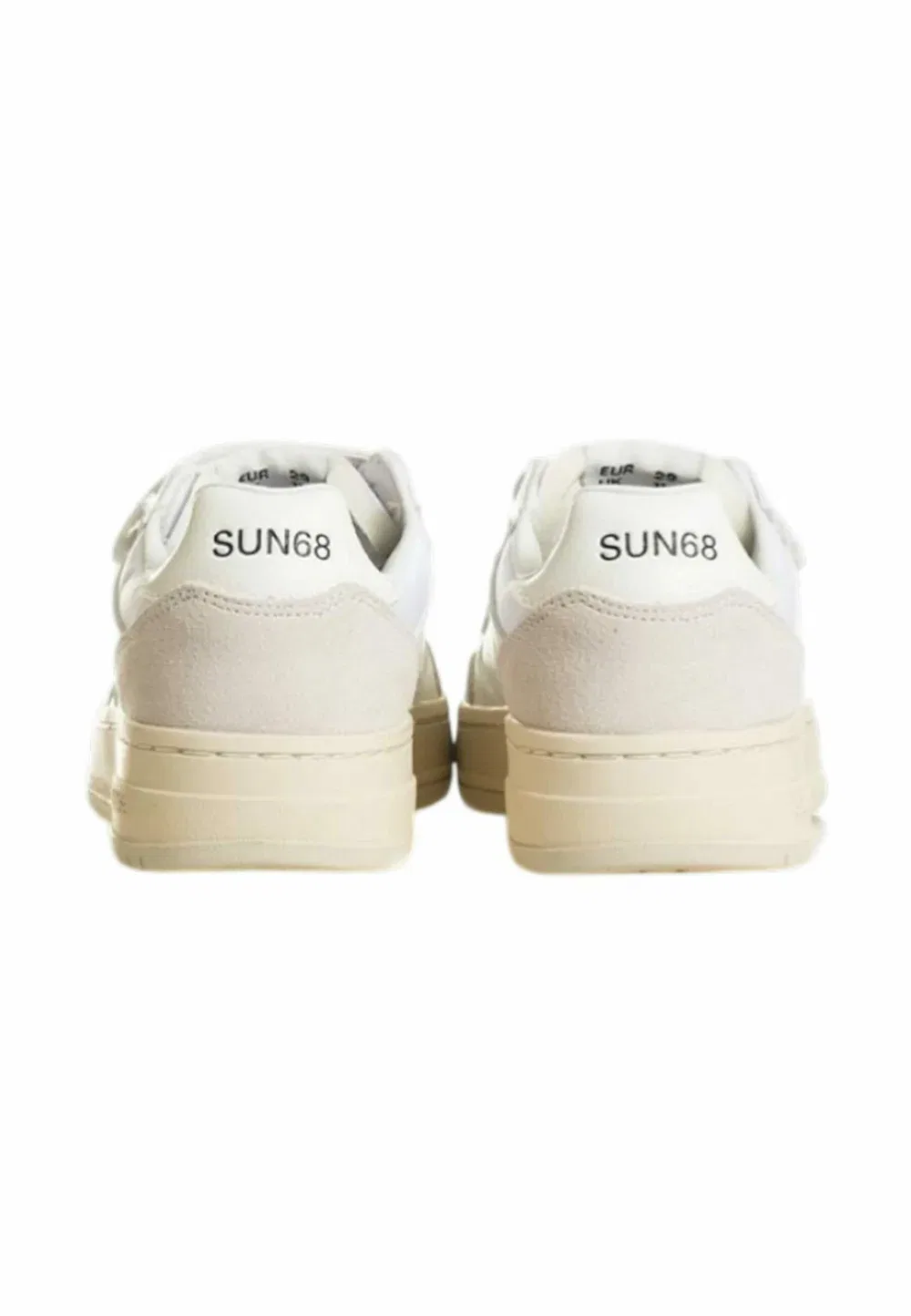 Детские большие кеды для скейтборда Boy's big basket baby z36353b.01 Sun68, Bianco — фото 3
