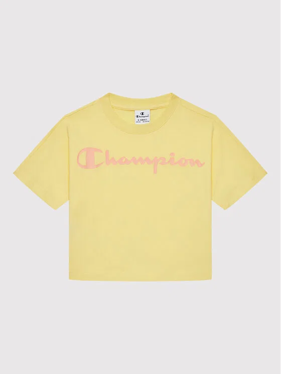 Комплект футболки и шорт custom fit Champion, желтый — фото 2