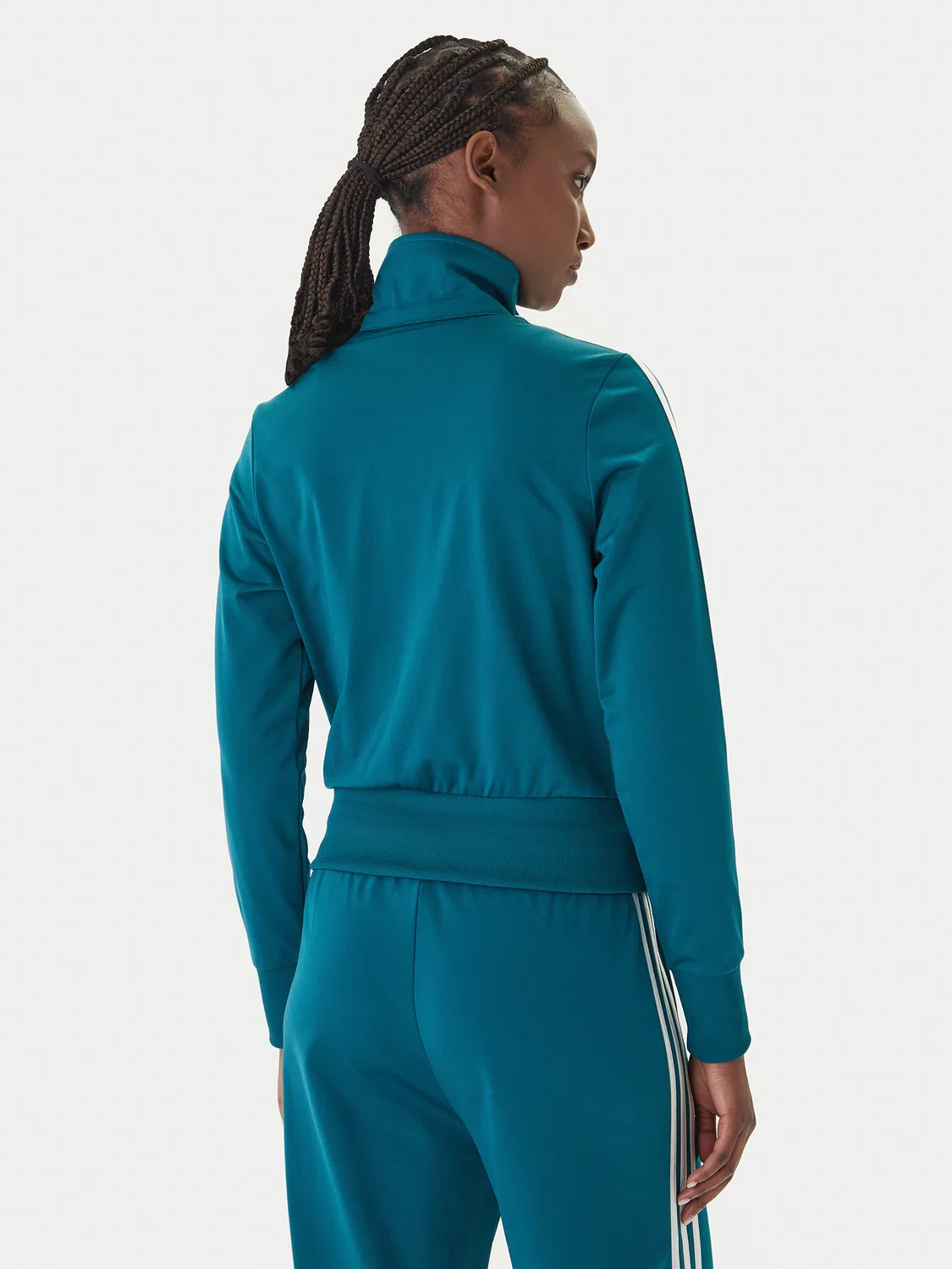 Женская толстовка стандартного кроя Firebird Classic Adidas, зеленый — фото 3