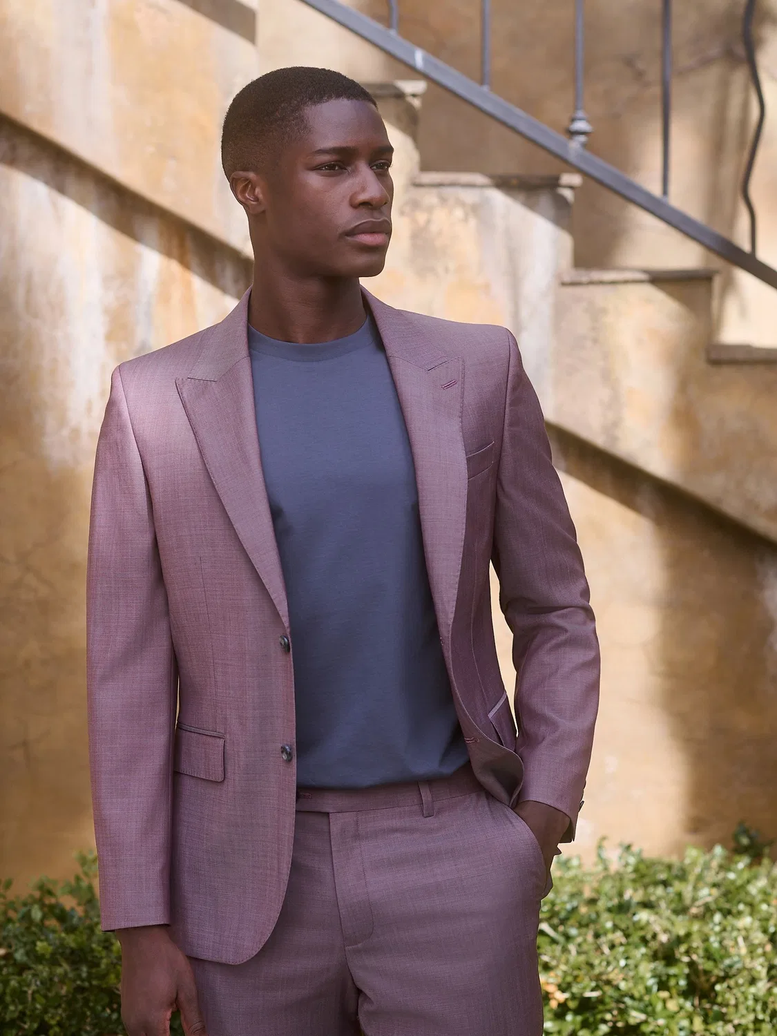Пиджак Slim Fit Signature Cerutti Next, розовый