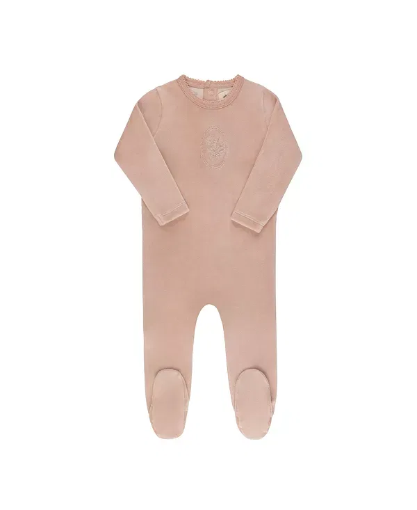 Детский слитный комбинезон с принтом Center Floral Collection Ely'S & Co., розовый
