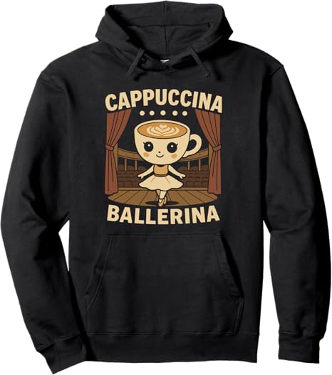 

Худи Cappuccina Ballerina, черный