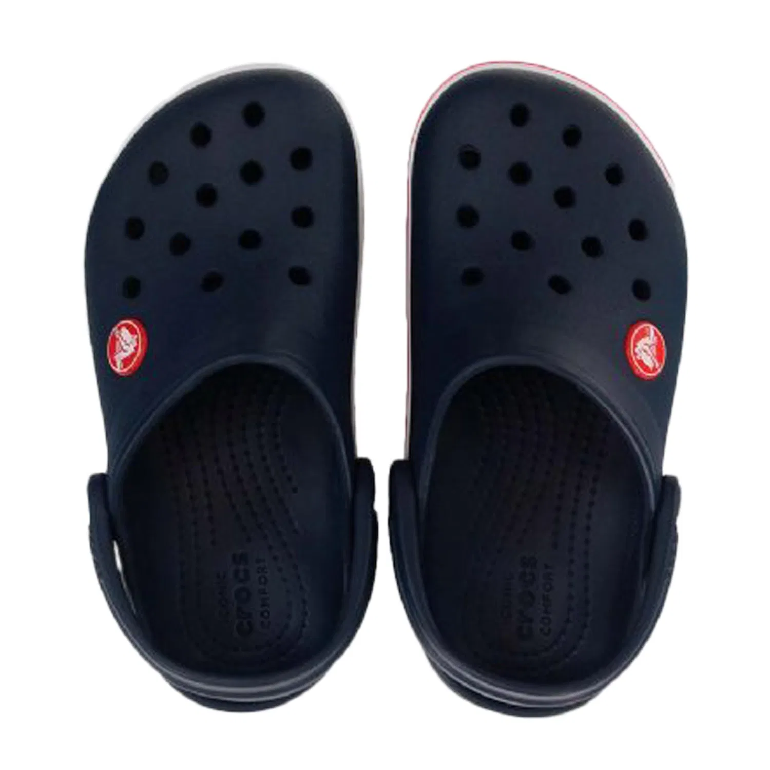 Детские клоги с принтом Crocband Clog Crocs, BLAU — фото 3