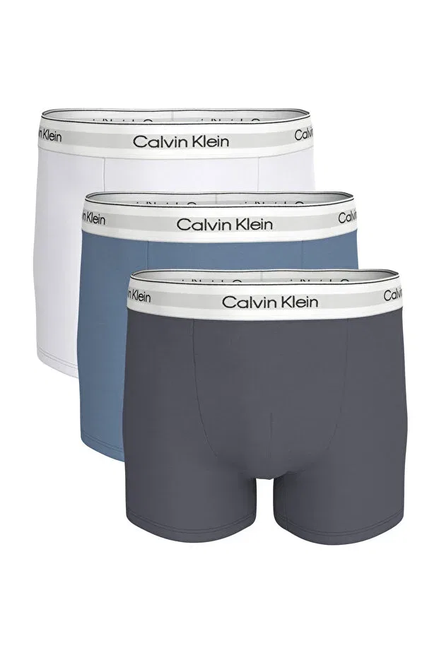 Мужские боксеры с эластичным поясом комплект 3 шт. Calvin Klein, Blue