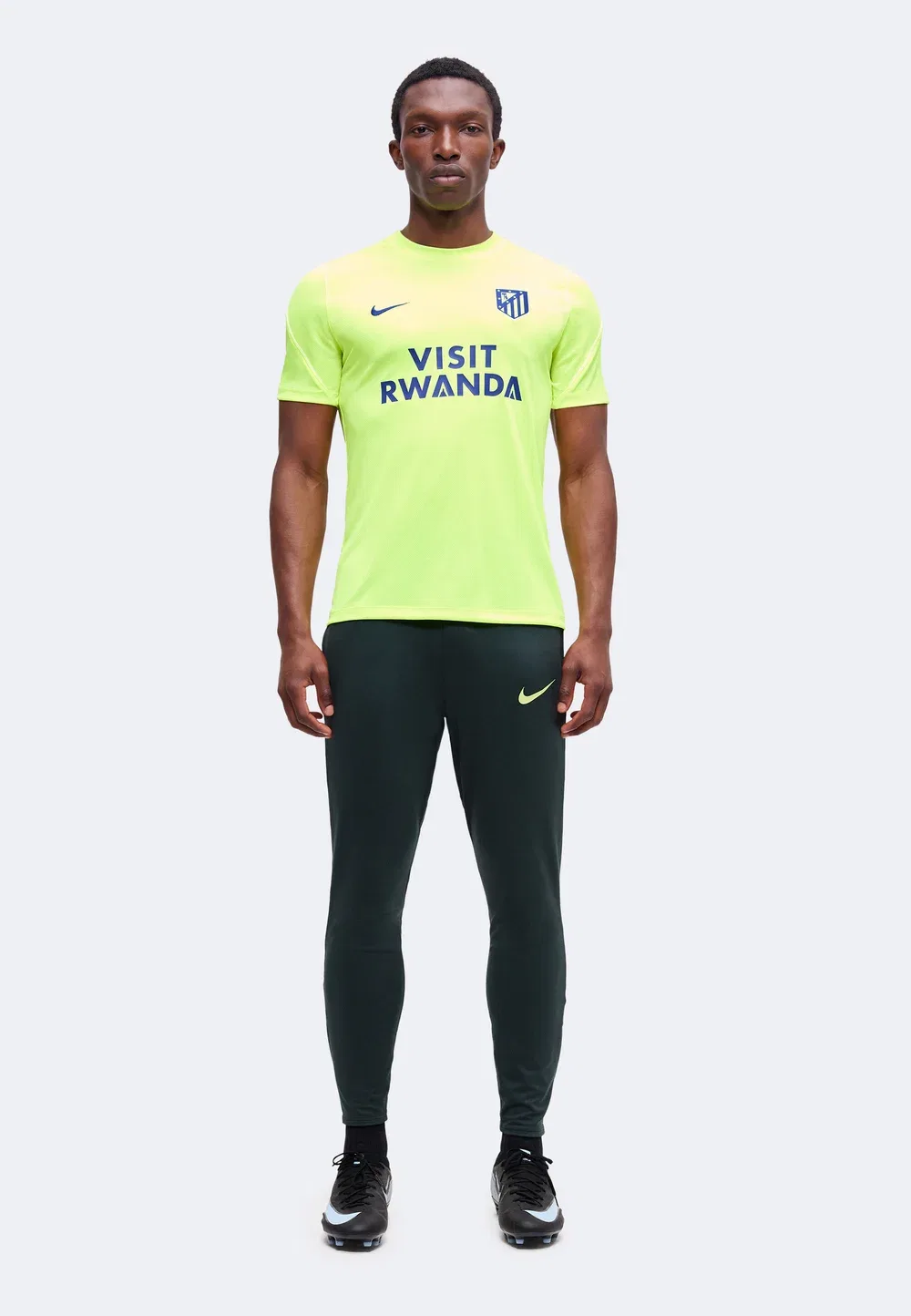 Банкомат - клубная одежда Nike Performance, Volt/White/Deep Royal Blue — фото 2