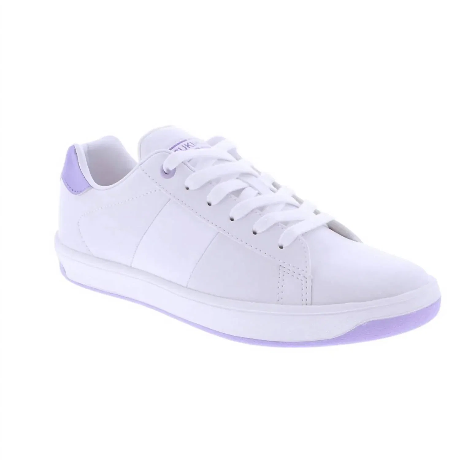 Детские кроссовки для девочек на плоской подошве Rally Sneakers Tsukihoshi, White/Lavender — фото 4