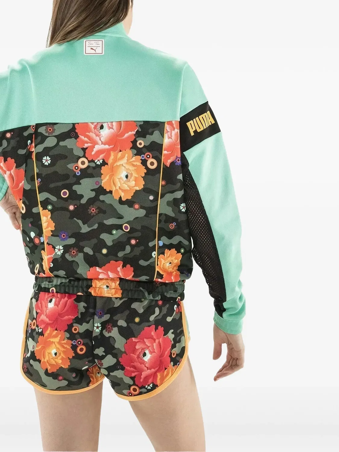Спортивная куртка XTG из коллаборации с Sue Tsai Adidas, зеленый — фото 3