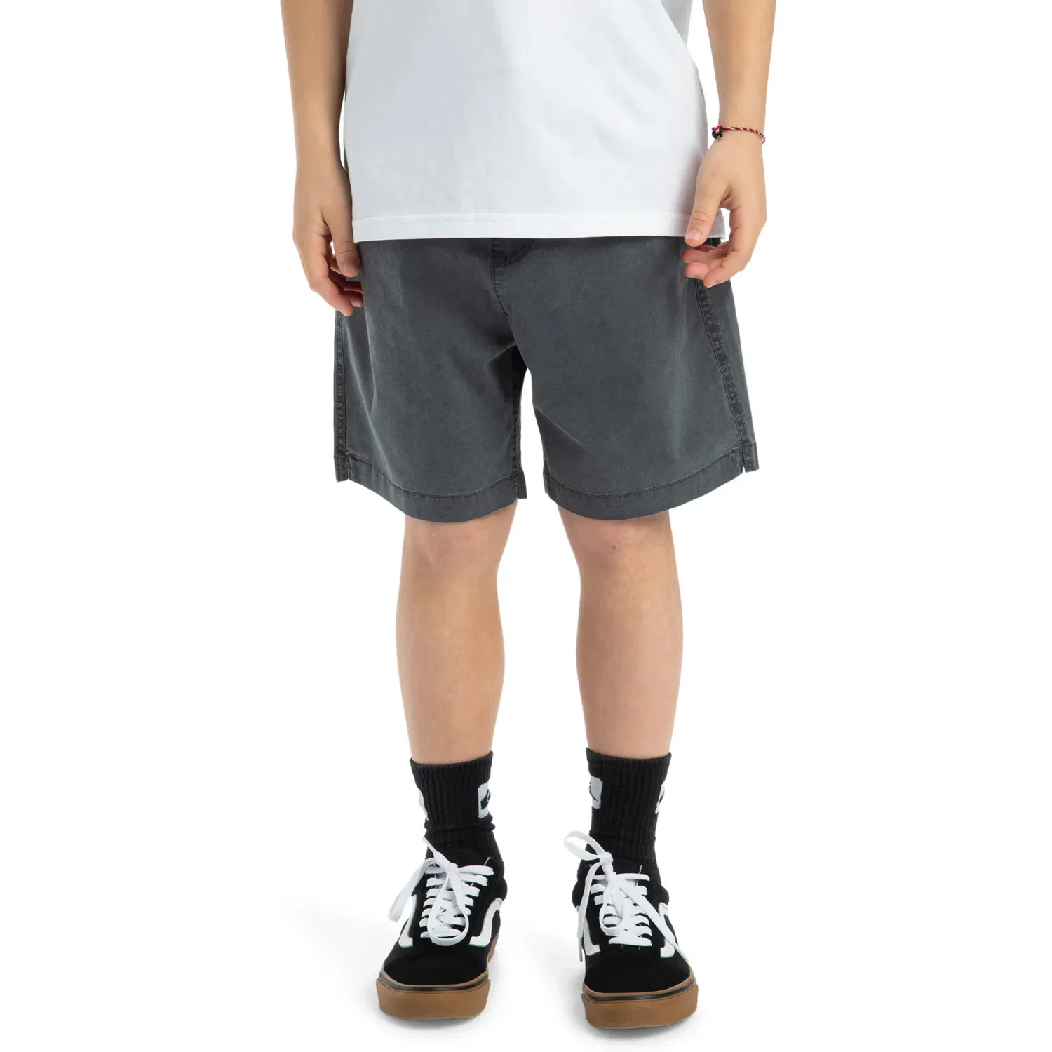 Детские шорты для мальчиков с эластичным поясом Taxer Youth 15" Quiksilver, Negro