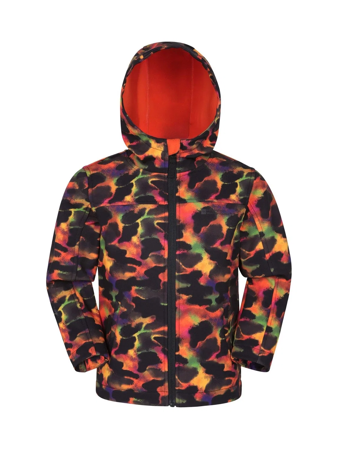 Куртка софтшелл Exodus Kids Mountain Warehouse, Оранжевый
