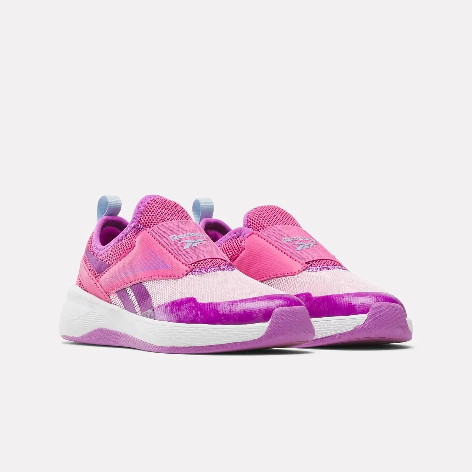 Детские кроссовки для девочек Nano Play Slip-on Reebok, True Pink/Frosted Berry/Purple Rave — фото 3