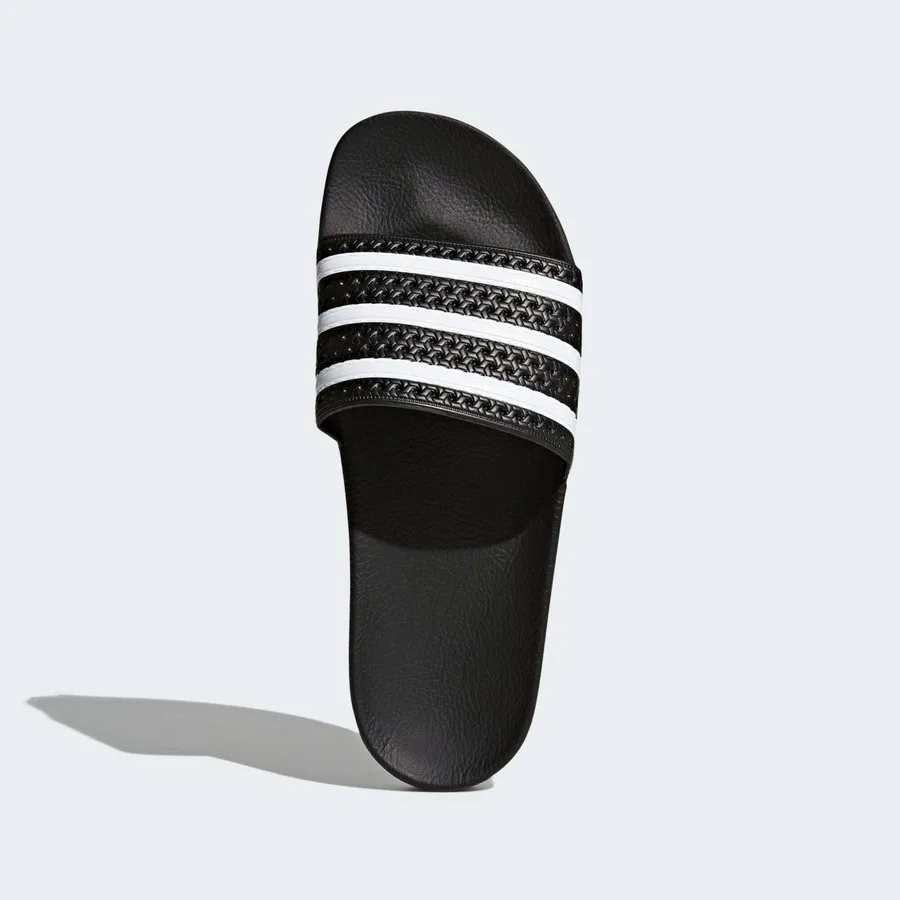 Шлепанцы с контурной стелькой Originals 280647 ADILETTE SLIDES adidas, Черный — фото 3