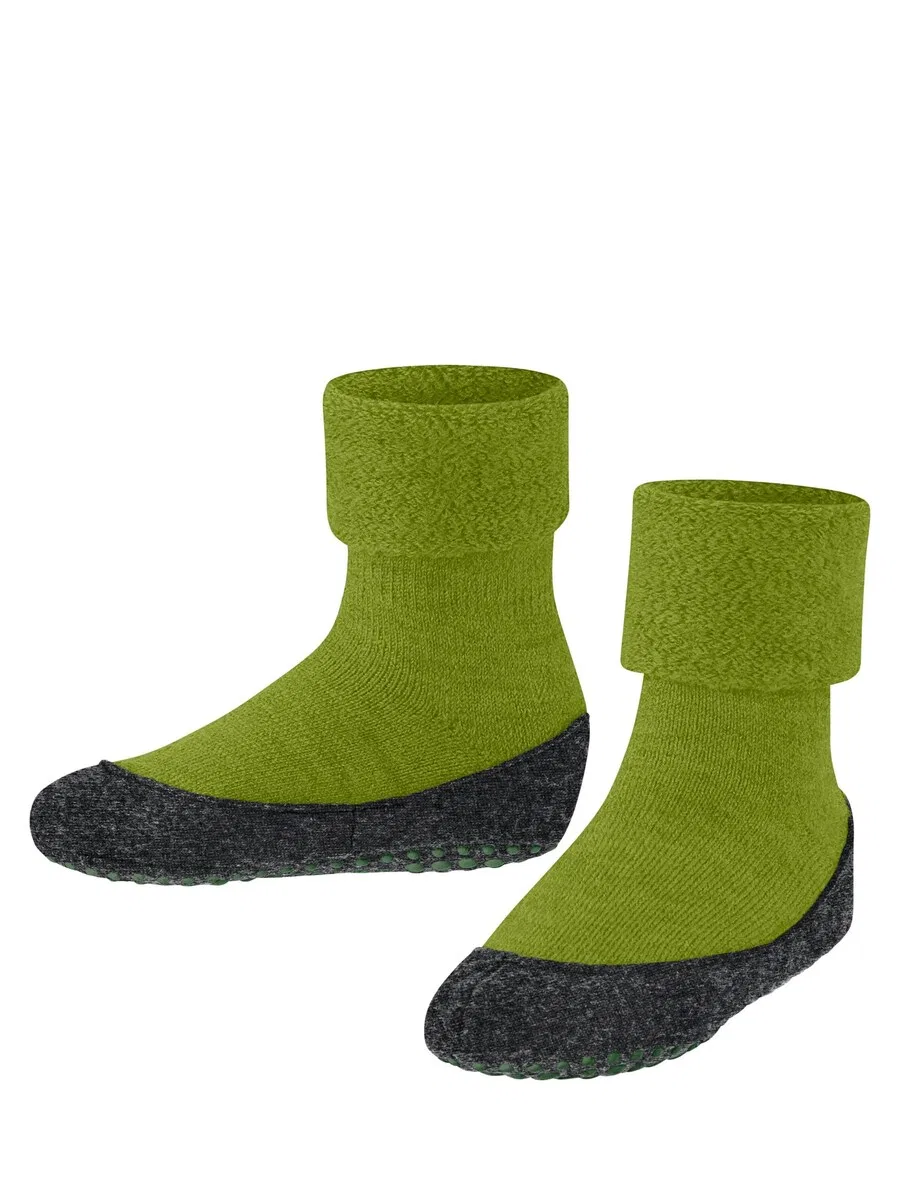 Носки FALKE 'Cosyshoe Teens' зеленого цвета