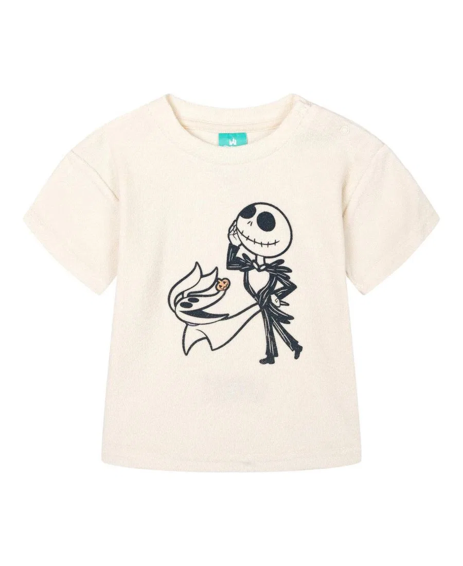 Комплект из топа, шорт и панамки с принтом The Nightmare Before Christmas Nightmare Before Christmas, Cream Jack — фото 2
