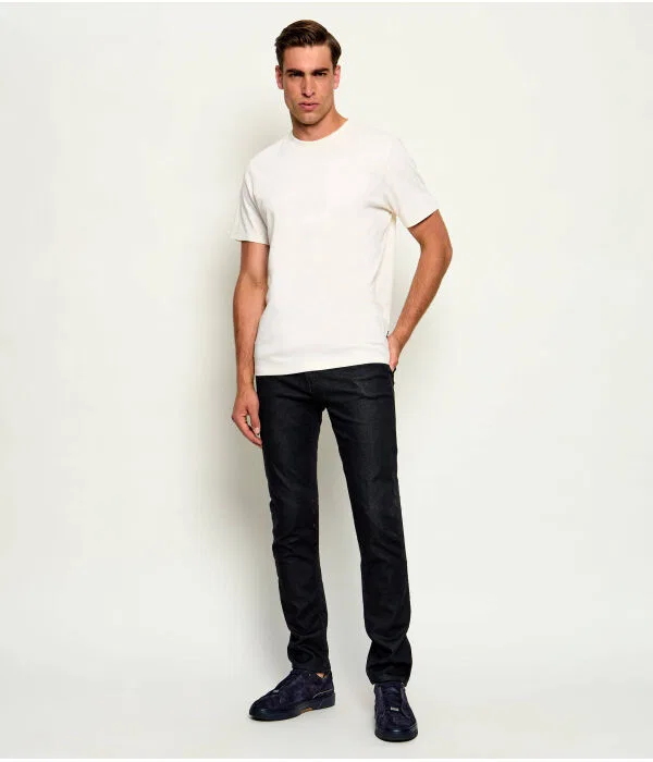 Мужские джинсы Slim Fit H-Delaware_RMW BOSS, черный — фото 2