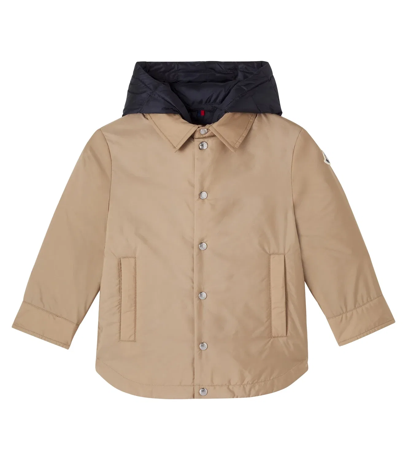 Пуховик Adil Moncler Enfant, бежевый