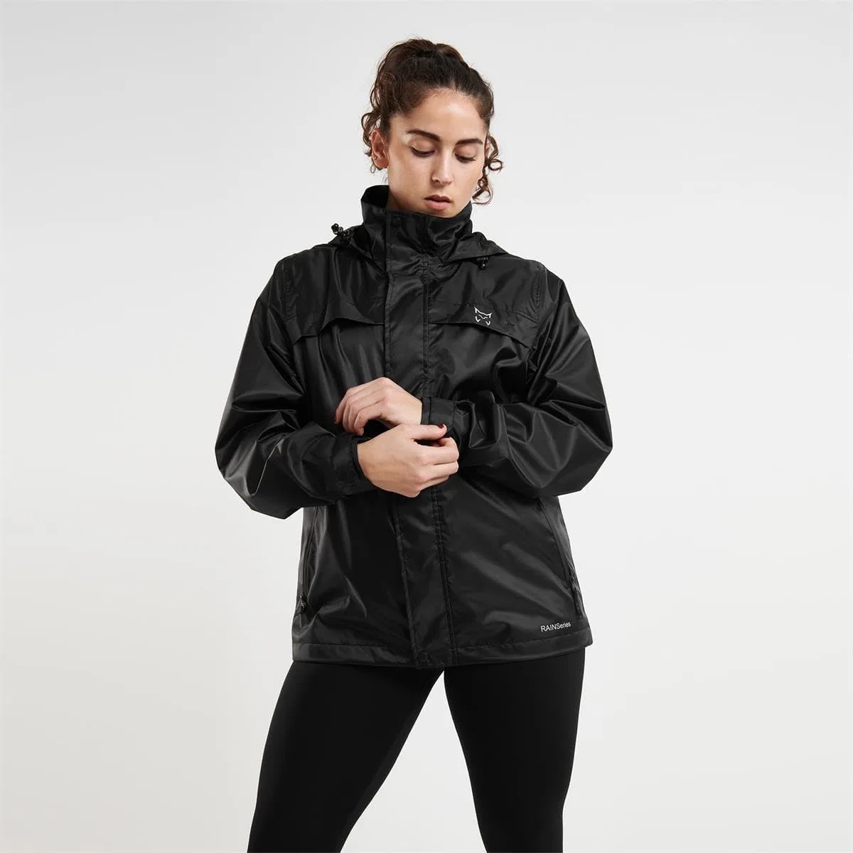 Chubasquero transpirable e impermeable with capucha, ALTUS, M, Anthracita — фото 3