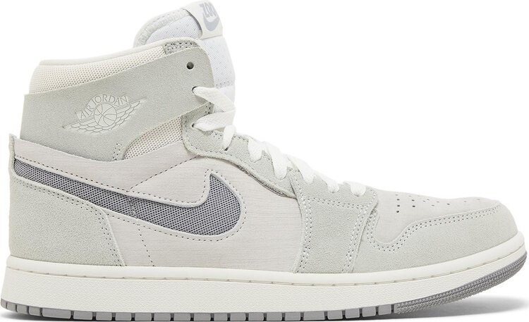 

Кроссовки Air Jordan 1 High Zoom Comfort 2 'Particle Grey', серый