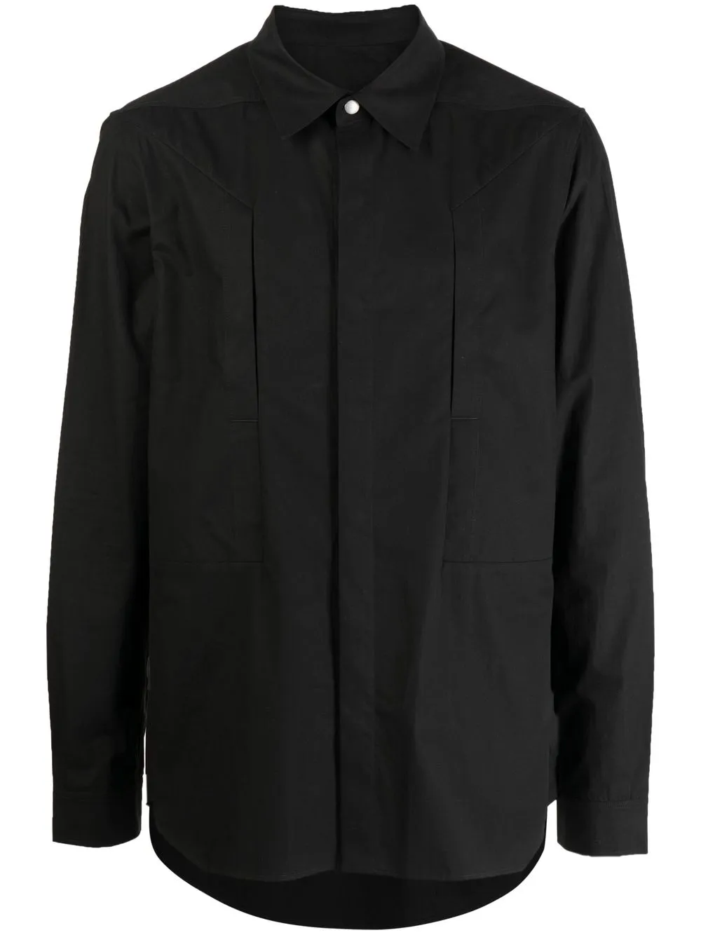 

Рубашка с длинными рукавами Rick Owens, черный