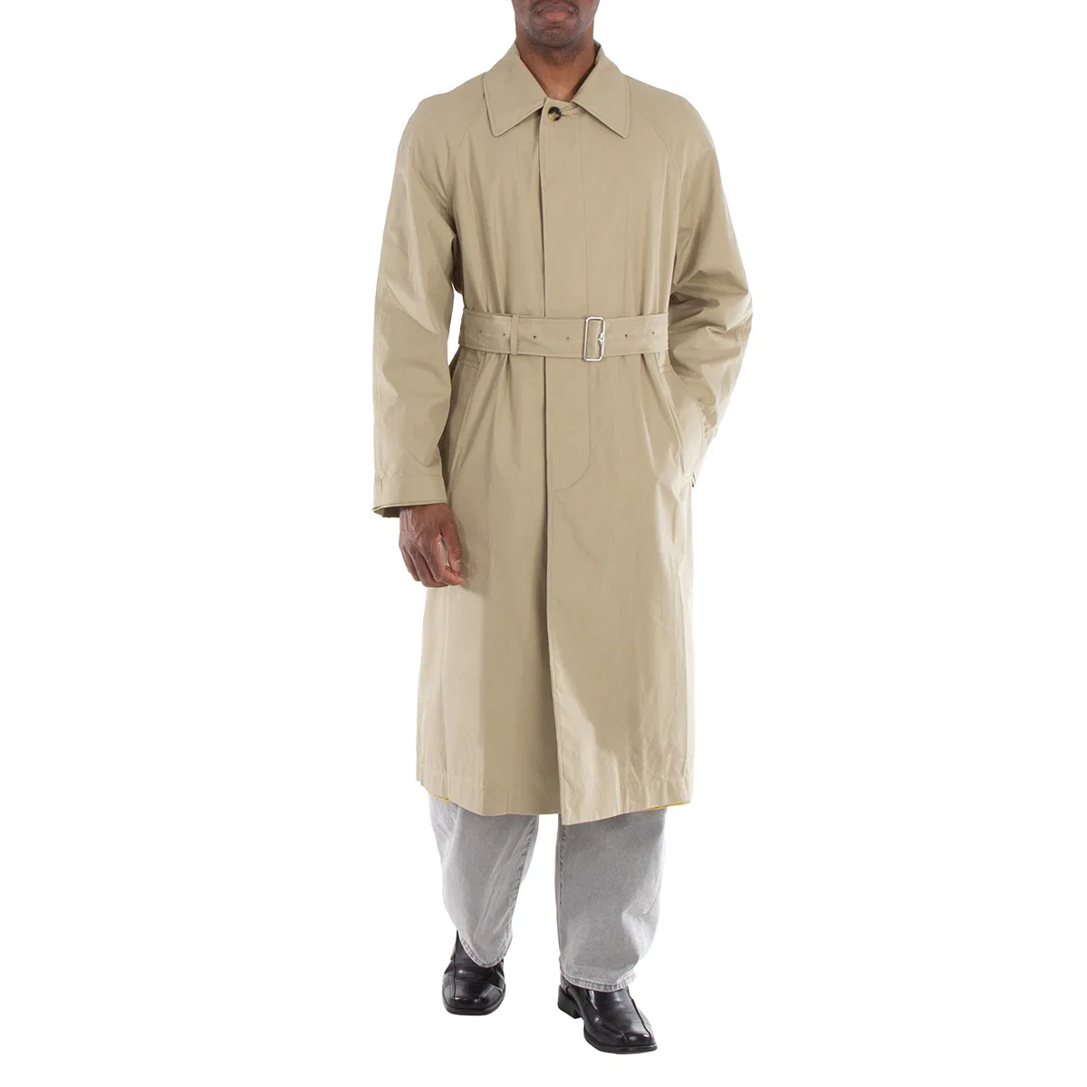 Пальто-тренч двустороннее с длинным рукавом Reversible Long Sleeve Bradford Trench Coat Burberry, Hunter