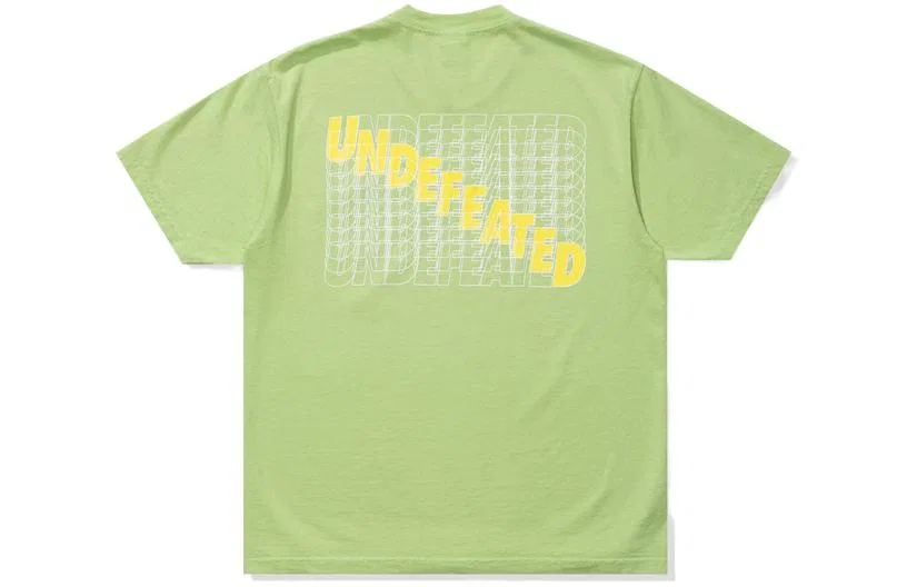 Детская футболка с принтом UNDEFEATED, Green