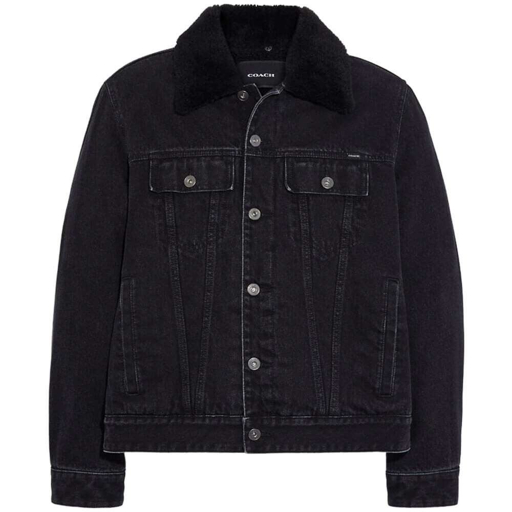 

Куртка Coach Outlet Denim, черный