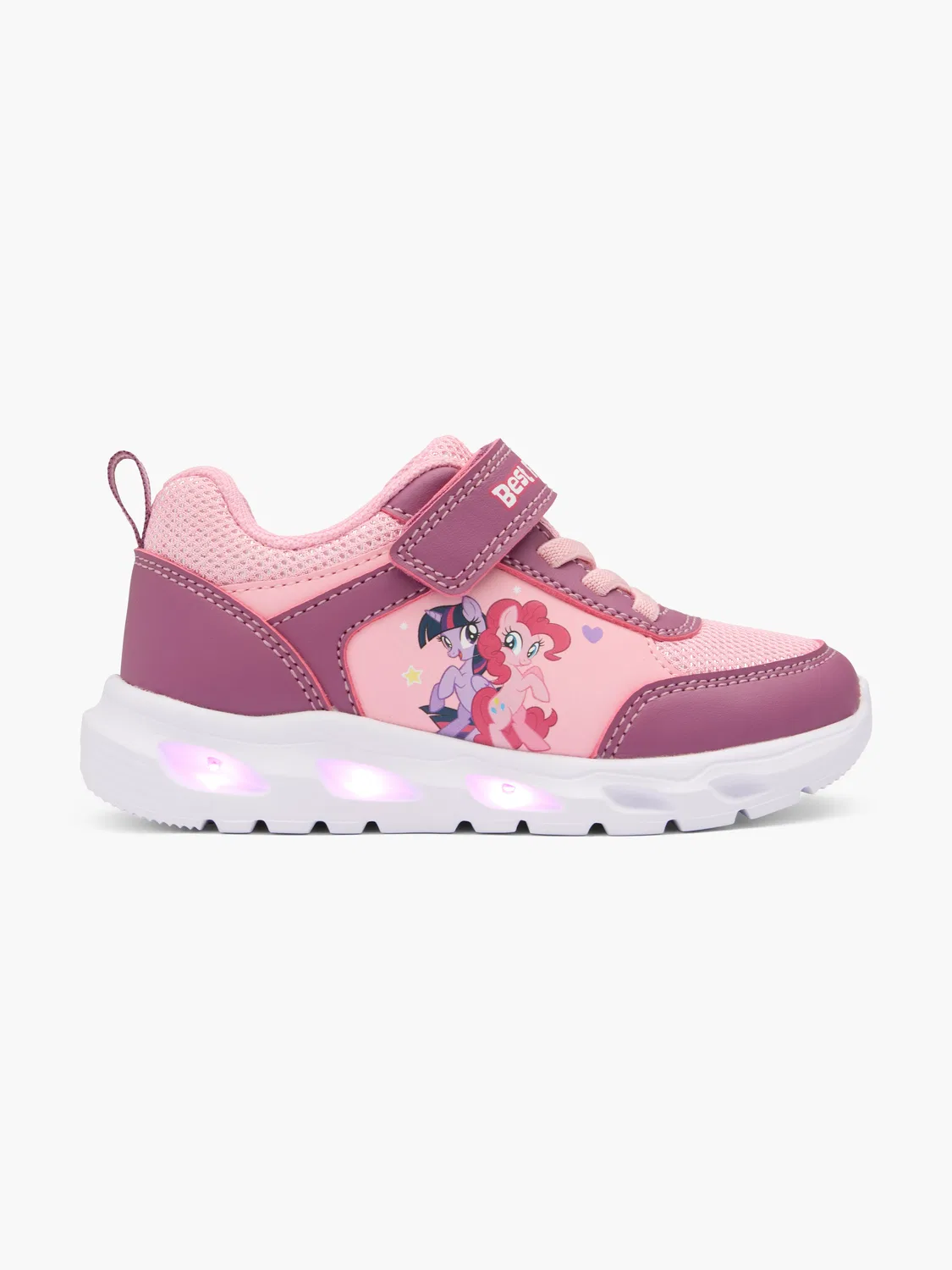 Кроссовки со светом My Little Pony, цвет Rose Gold